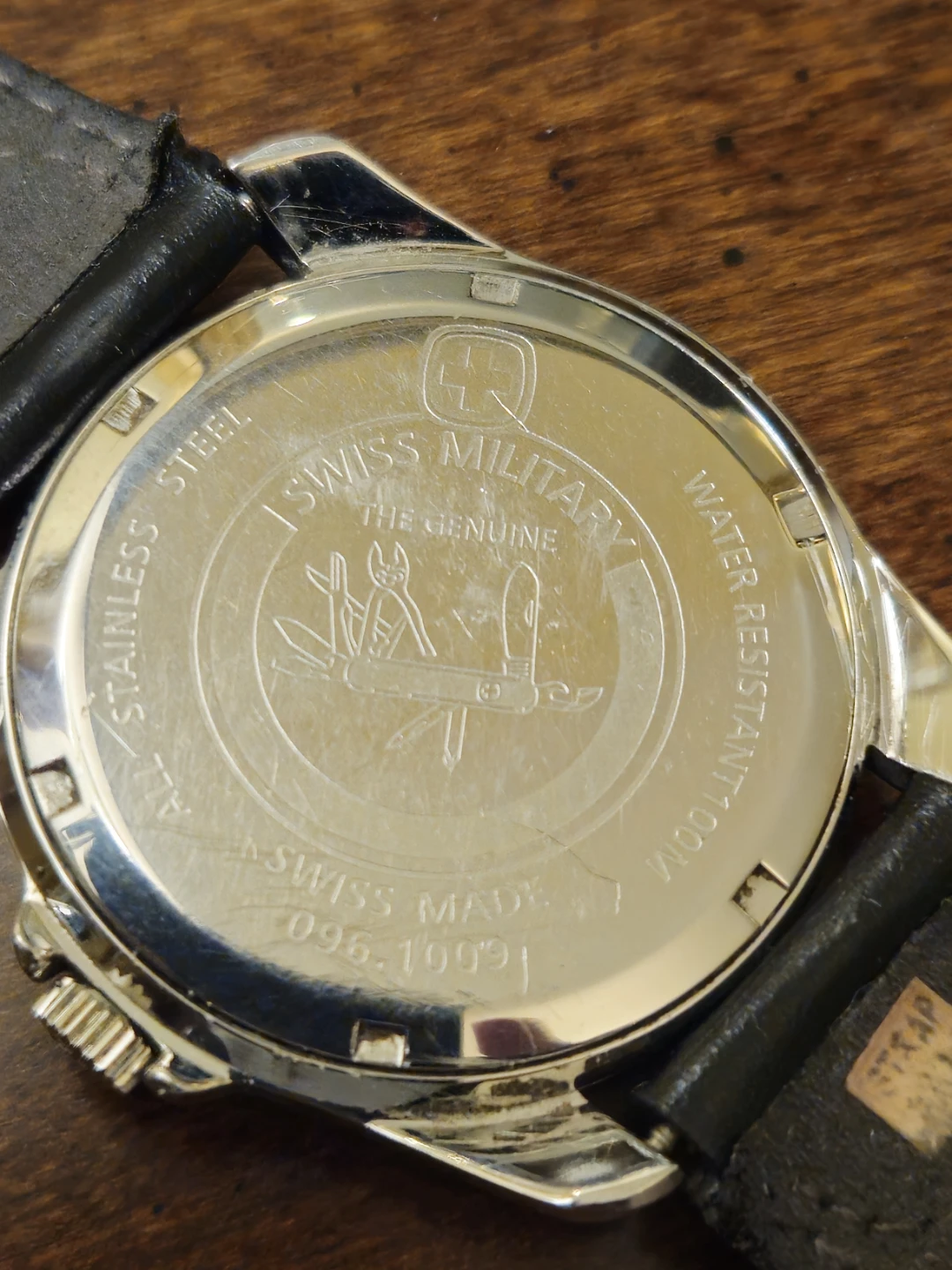 Swiss Military Watch with Leather Strap - photo 3