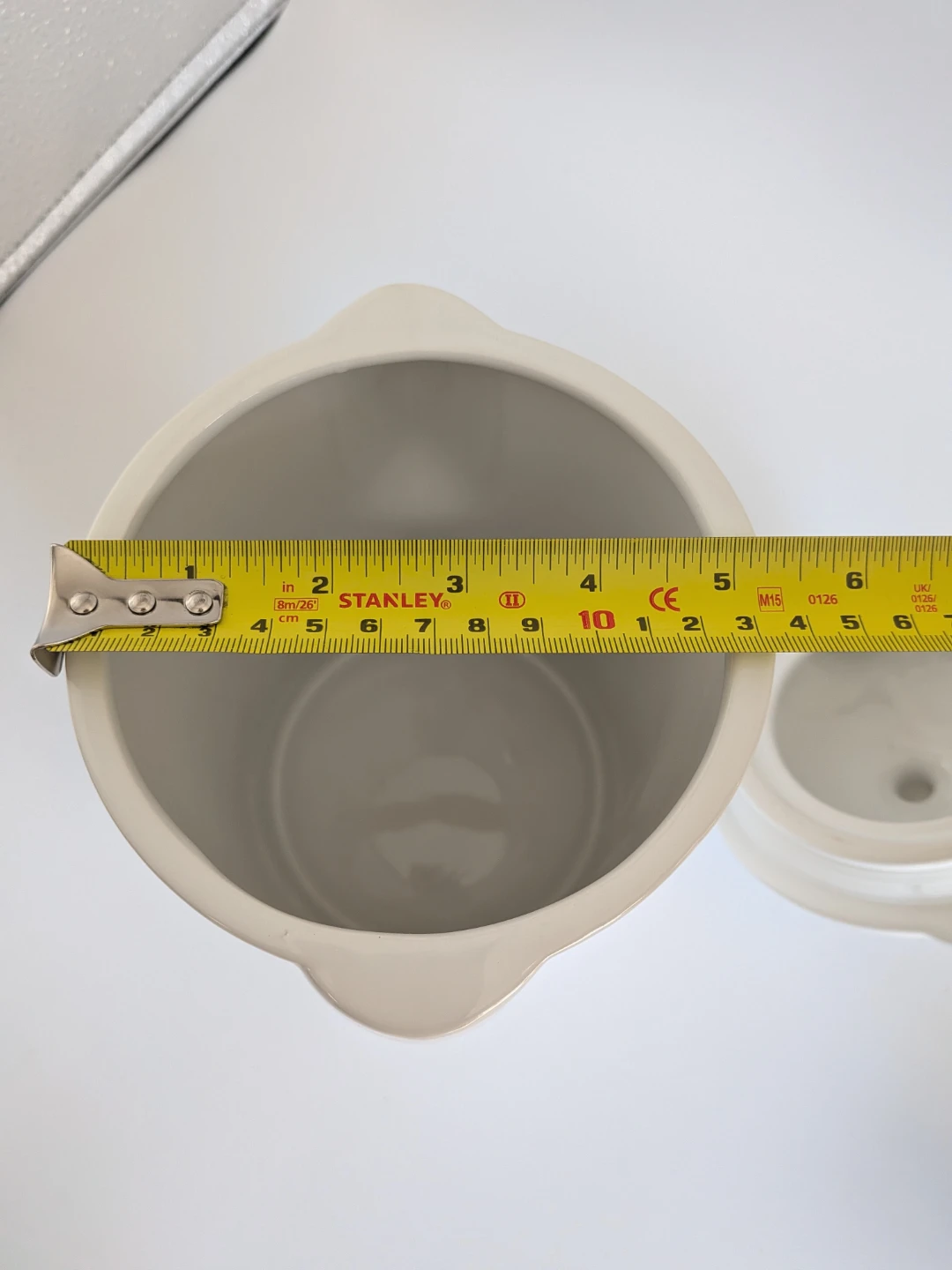 Barnyard Designs Ceramic Dog Treat Canister - White - photo 3