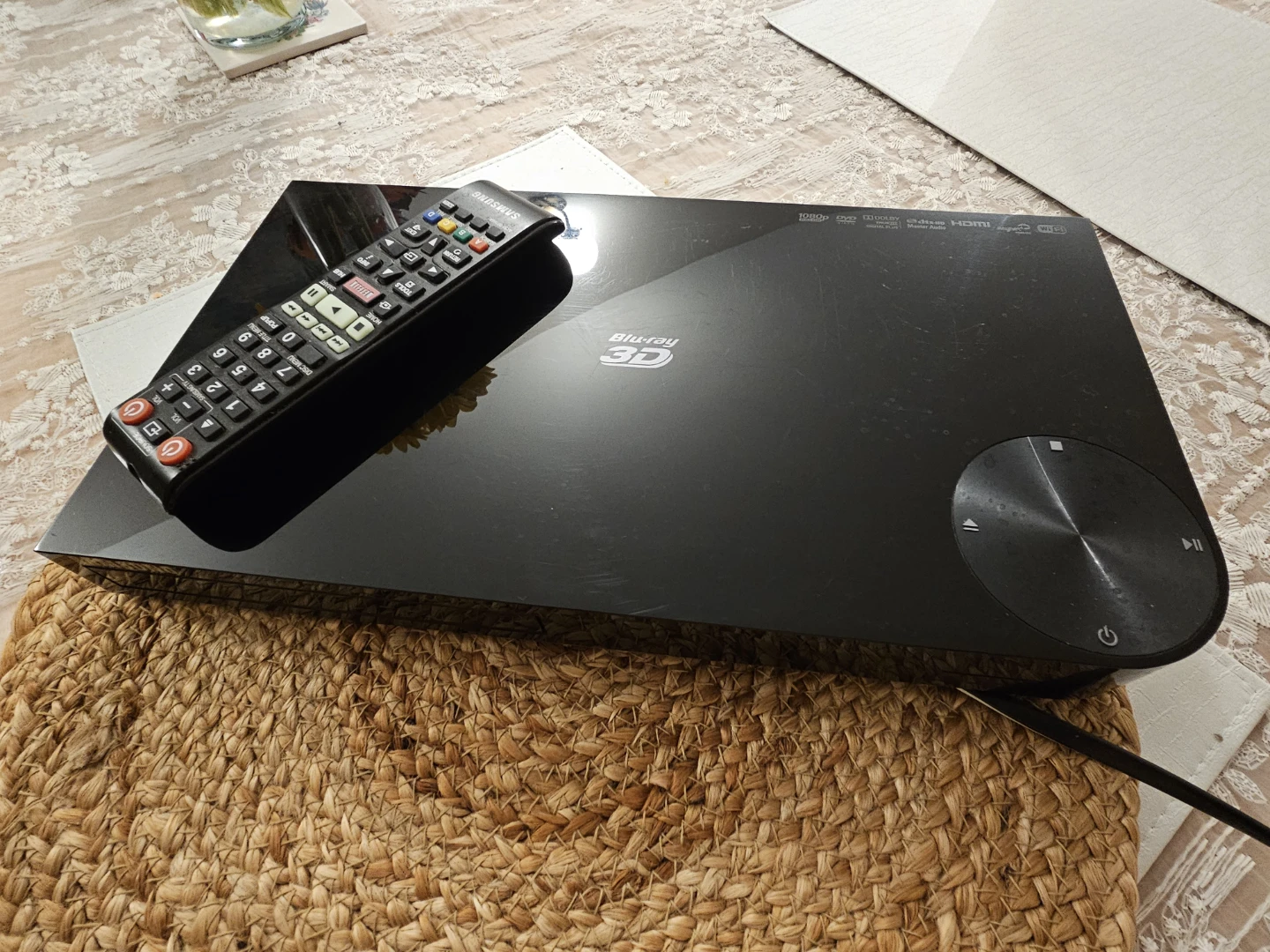 Samsung 3D Blu-ray Player with Remote