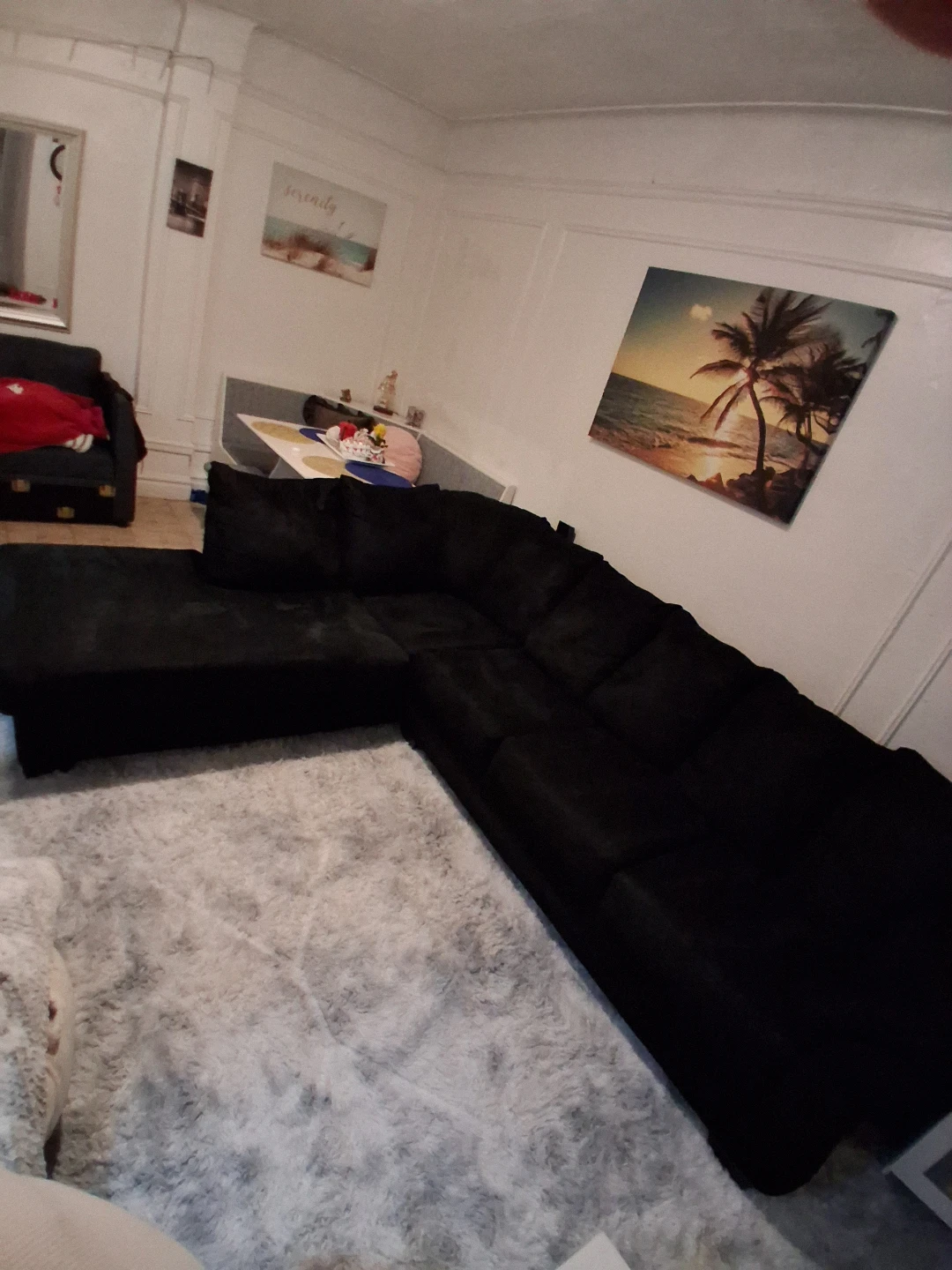 Black Sectional Sofa