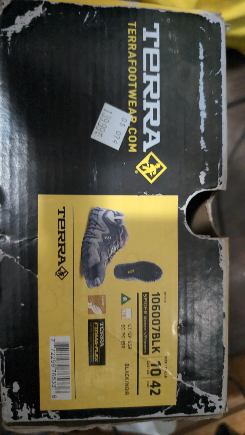 Terra women's size 10 safety shoes - photo 2