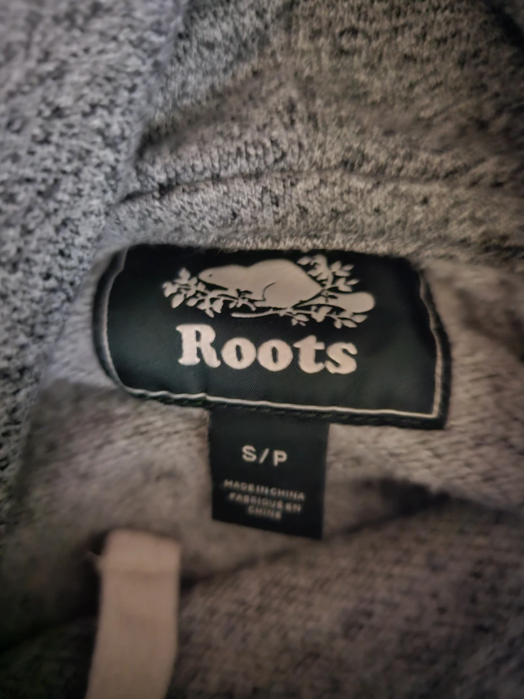 Roots Whistler Canada Hoodie Grey Size S/P - photo 2