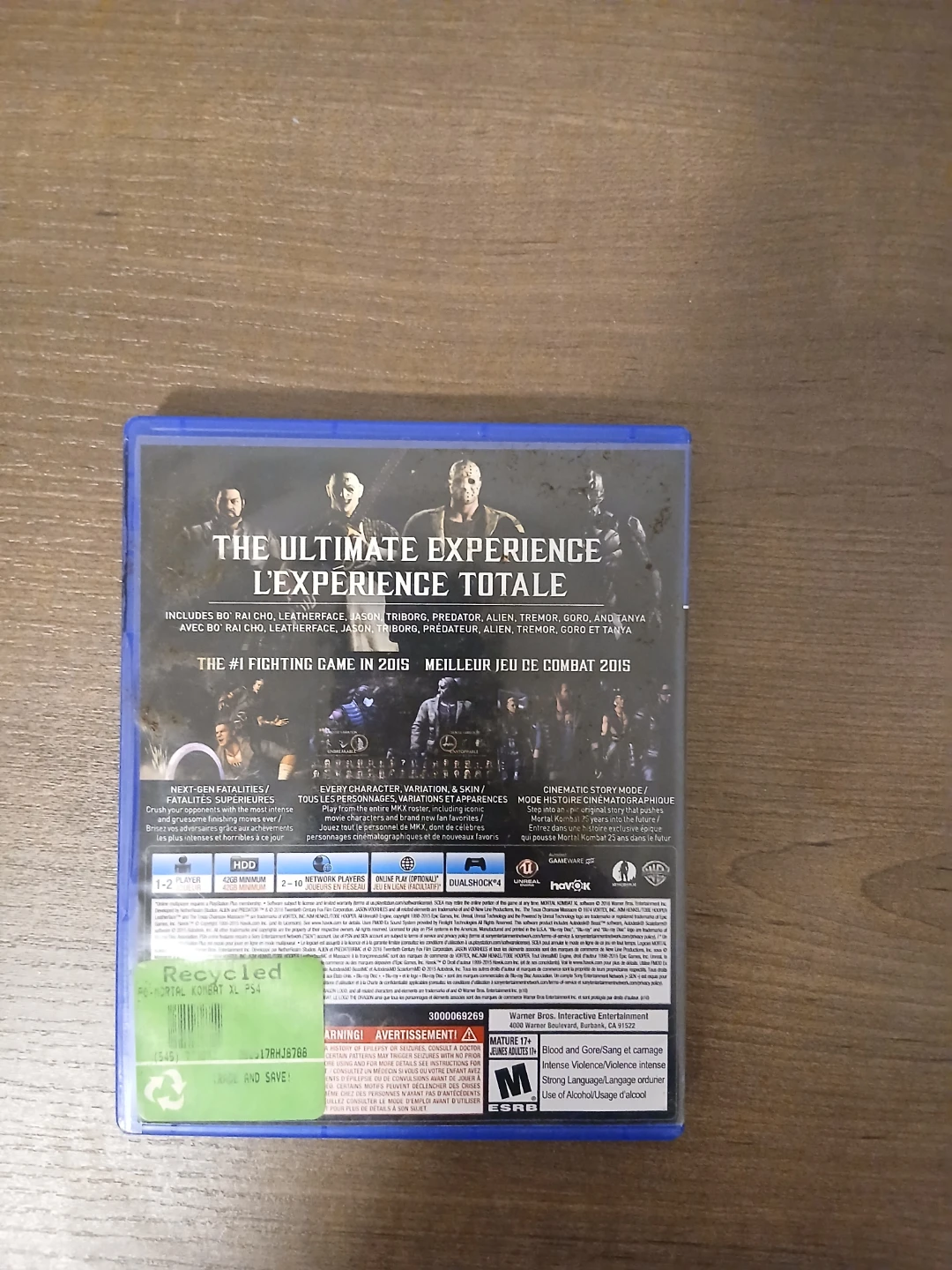 Mortal Kombat XL PlayStation 4 Game - photo 3