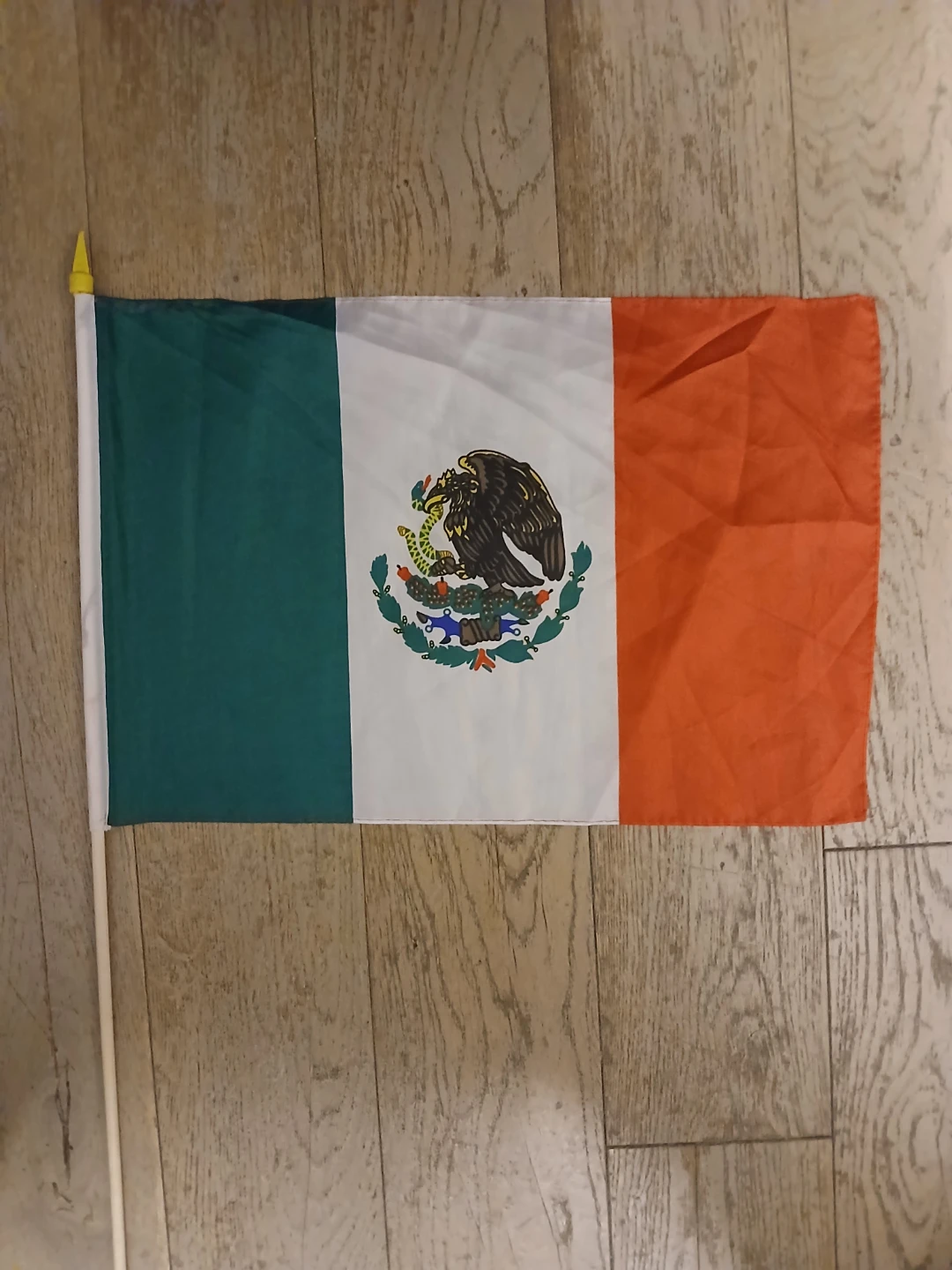 Mexican Flag with Pole - photo 2