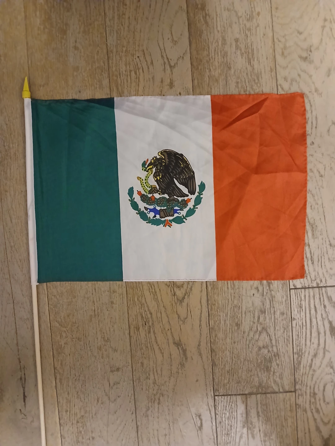 Mexican Flag with Pole - photo 3