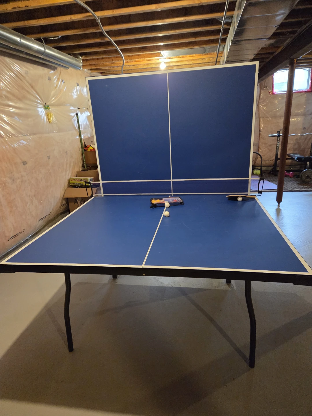 Blue Ping Pong Table