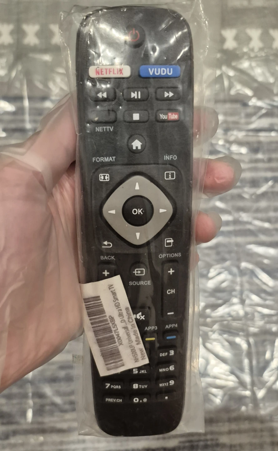 NH500UP Universal HD Smart TV Remote Control 🥕