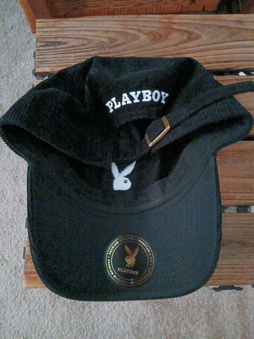 Playboy Corduroy Baseball Cap - photo 4