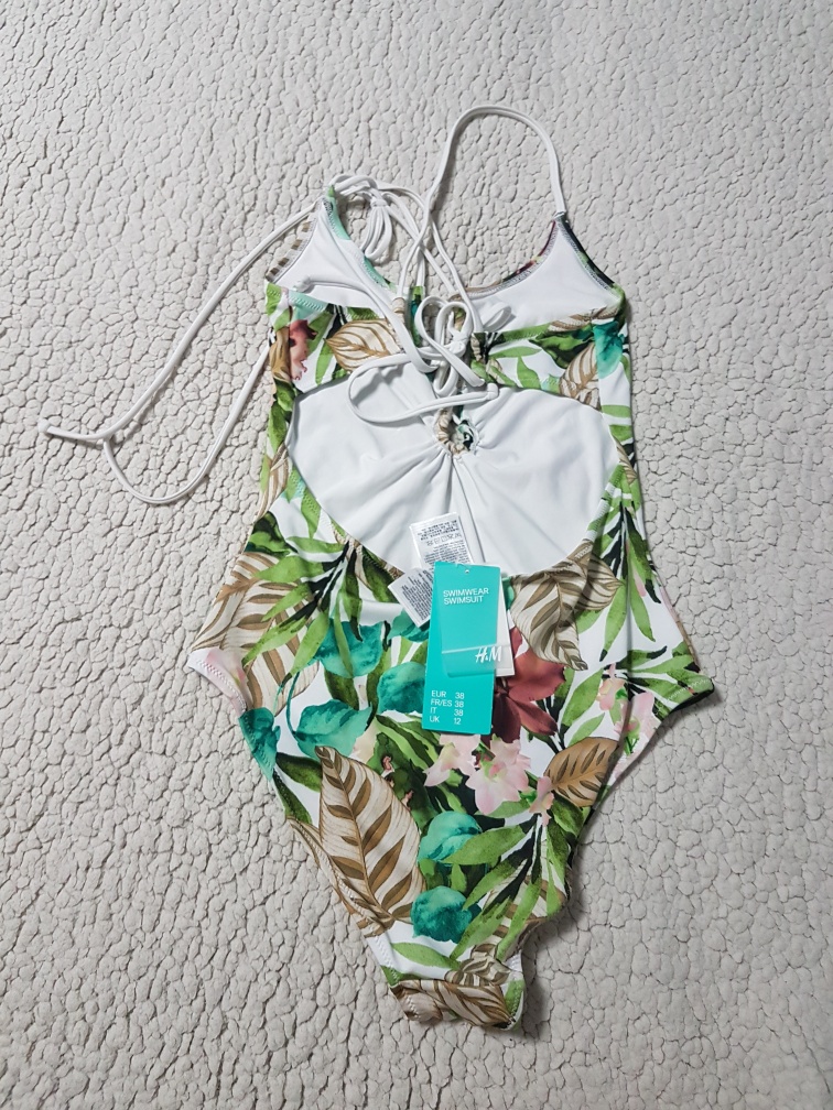 H&M Floral One-Piece Swimsuit Size 12 - photo 5