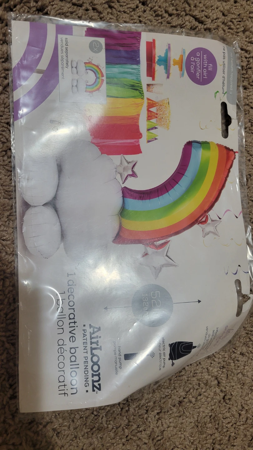 Rainbow 52inch Decorative Balloon