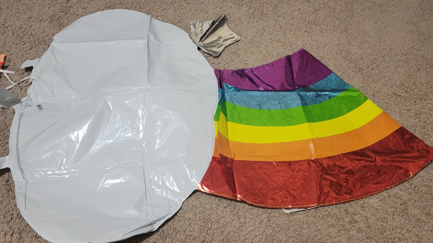 Rainbow 52inch Decorative Balloon - photo 2