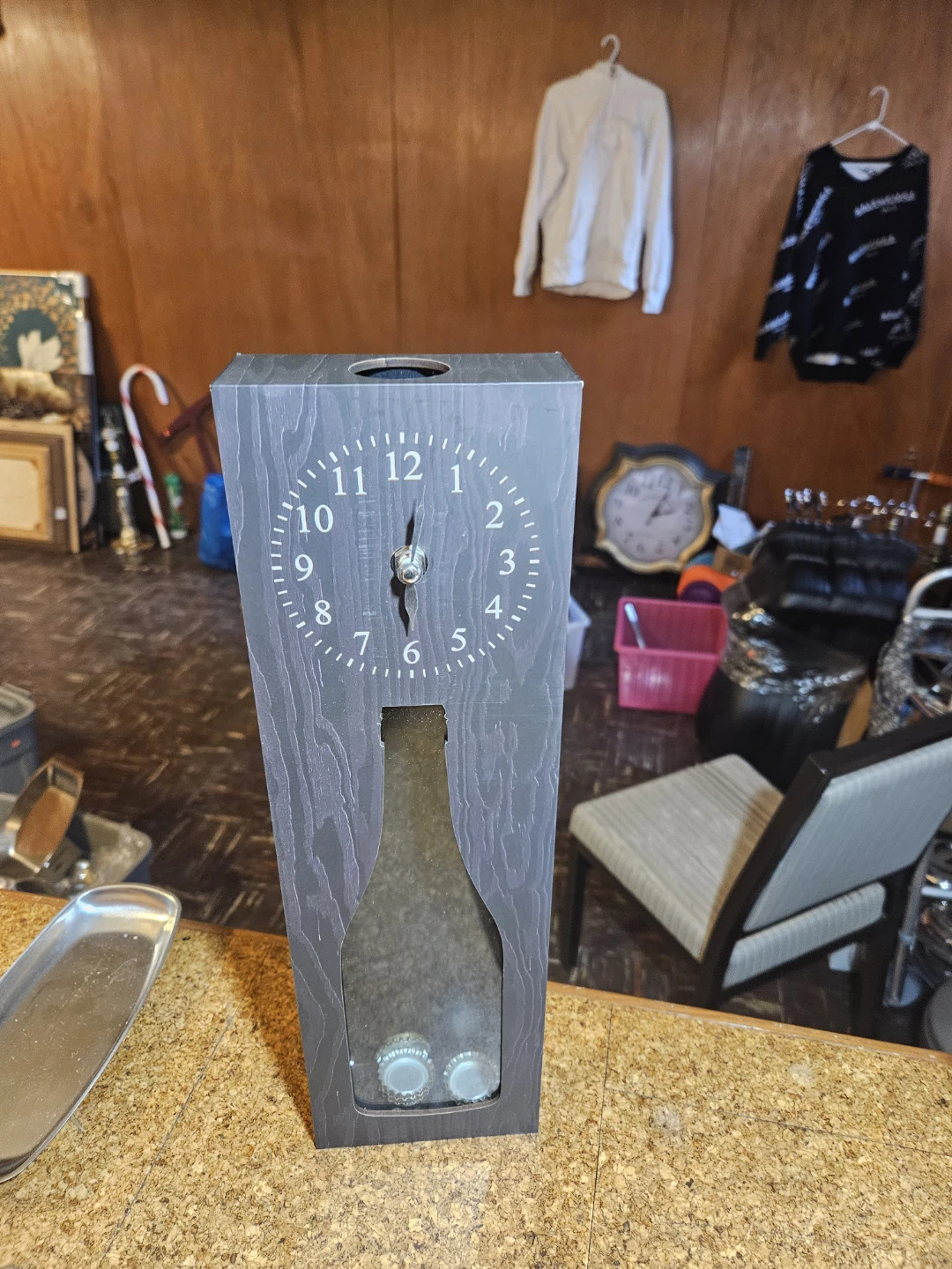 Bottle Shaped Wall Clock - photo 4