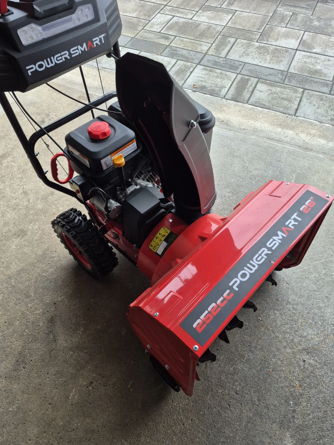 POWER SMART 252cc Snow Blower- like new