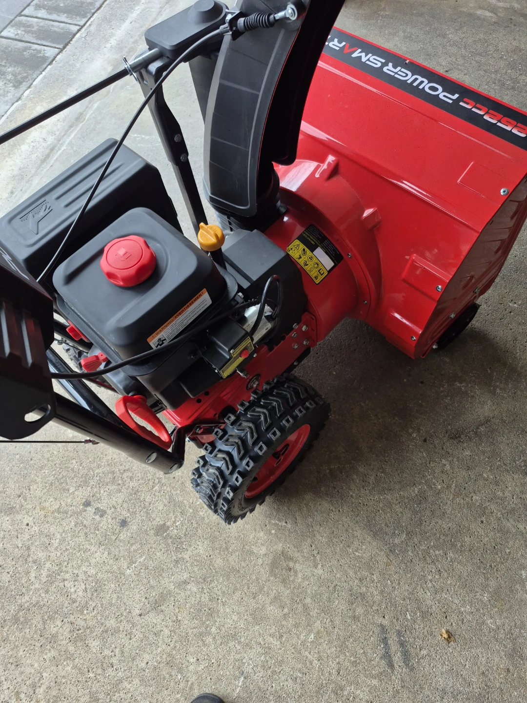 POWER SMART 252cc Snow Blower- like new - photo 3