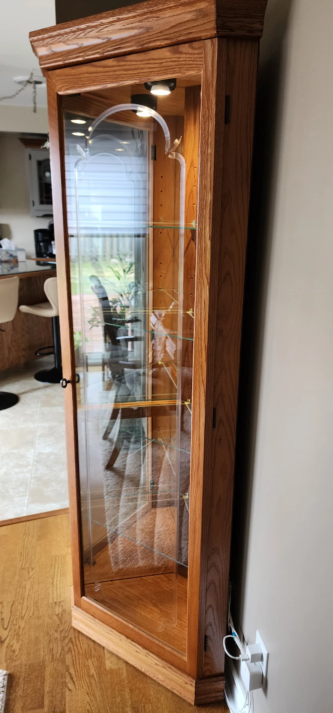 Corner Curio Cabinet - photo 2