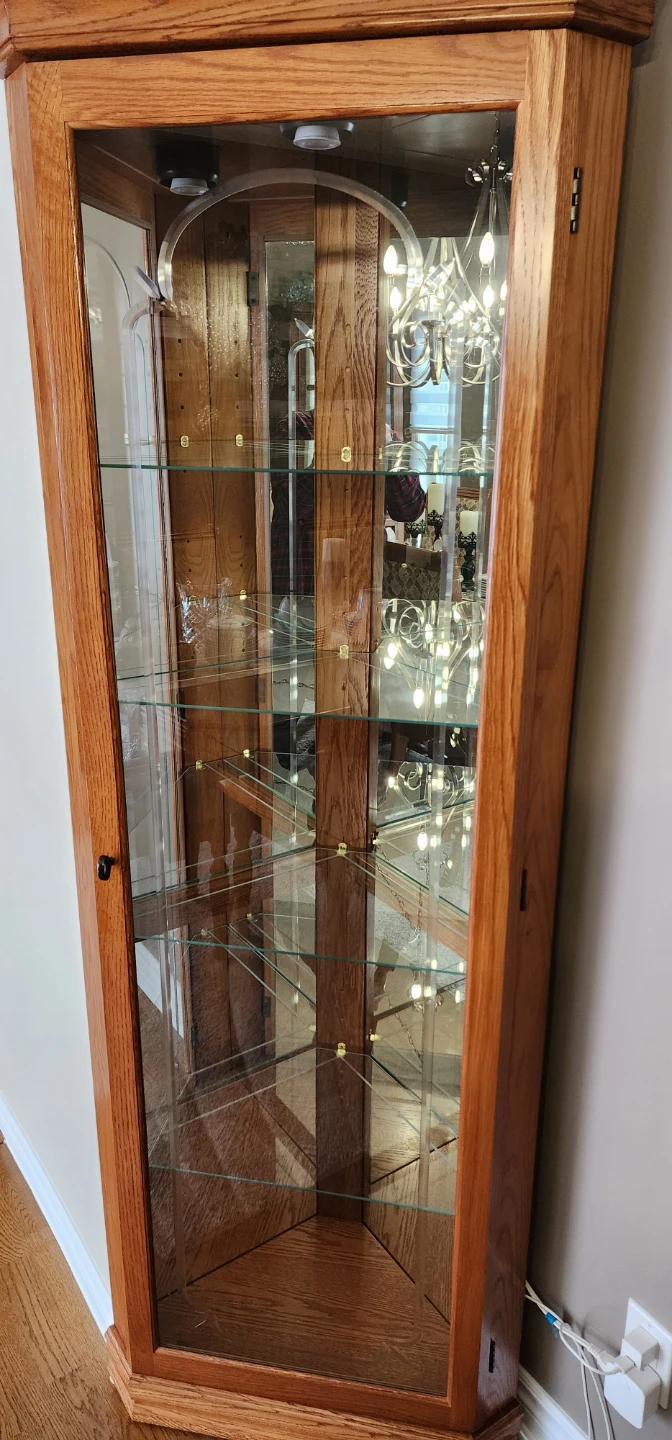 Corner Curio Cabinet - photo 3