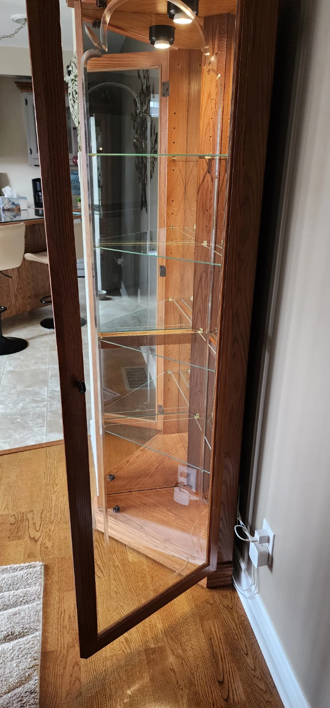 Corner Curio Cabinet - photo 5