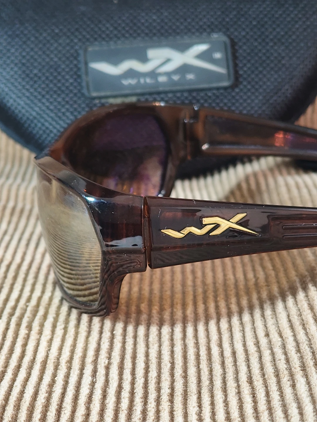 Wiley X Sunglasses with Case and wipe - photo 3