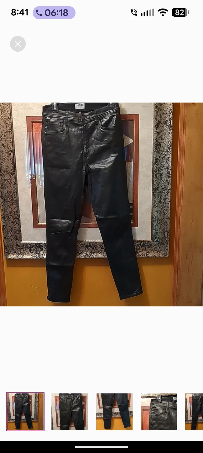 Agolde Black Skinny Jeans Premium Los Angeles