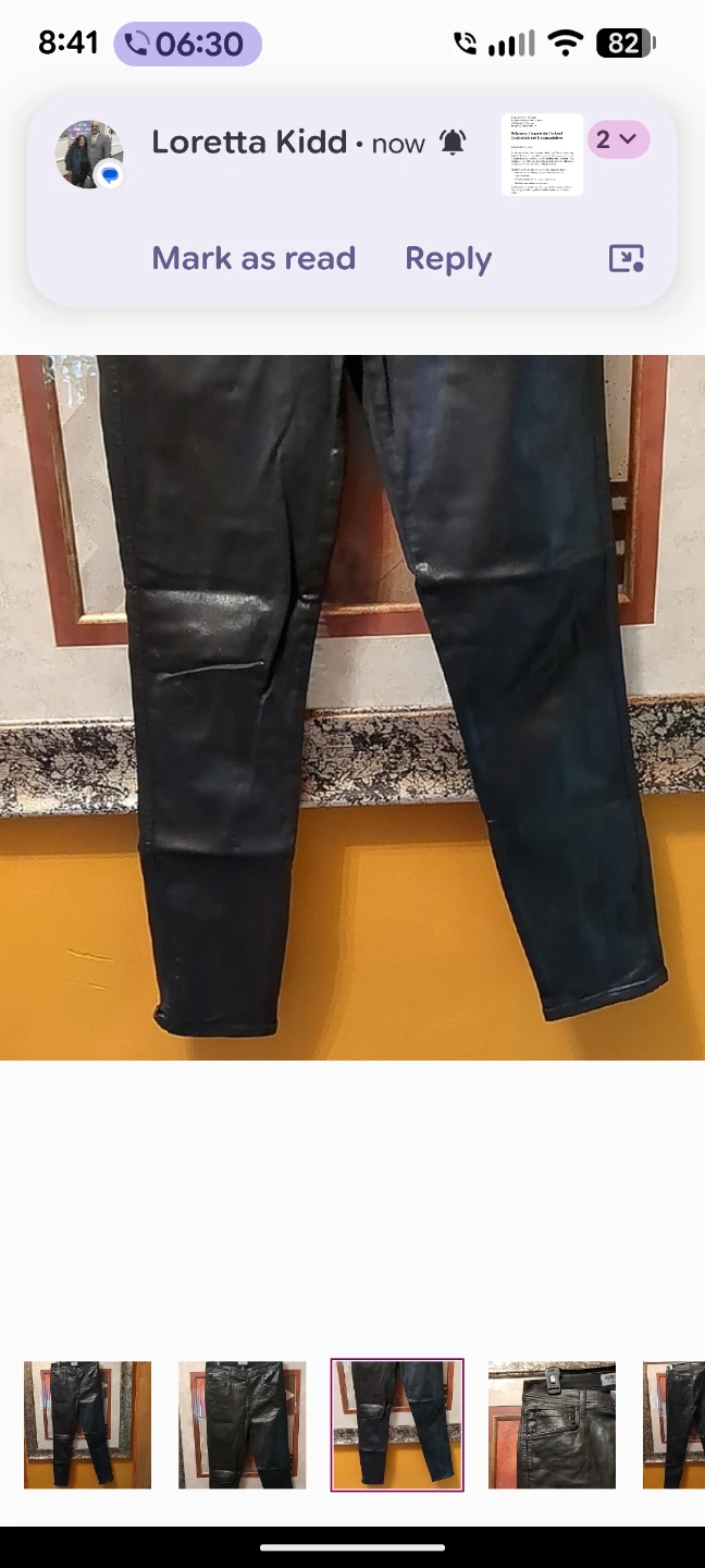 Agolde Black Skinny Jeans Premium Los Angeles - photo 3