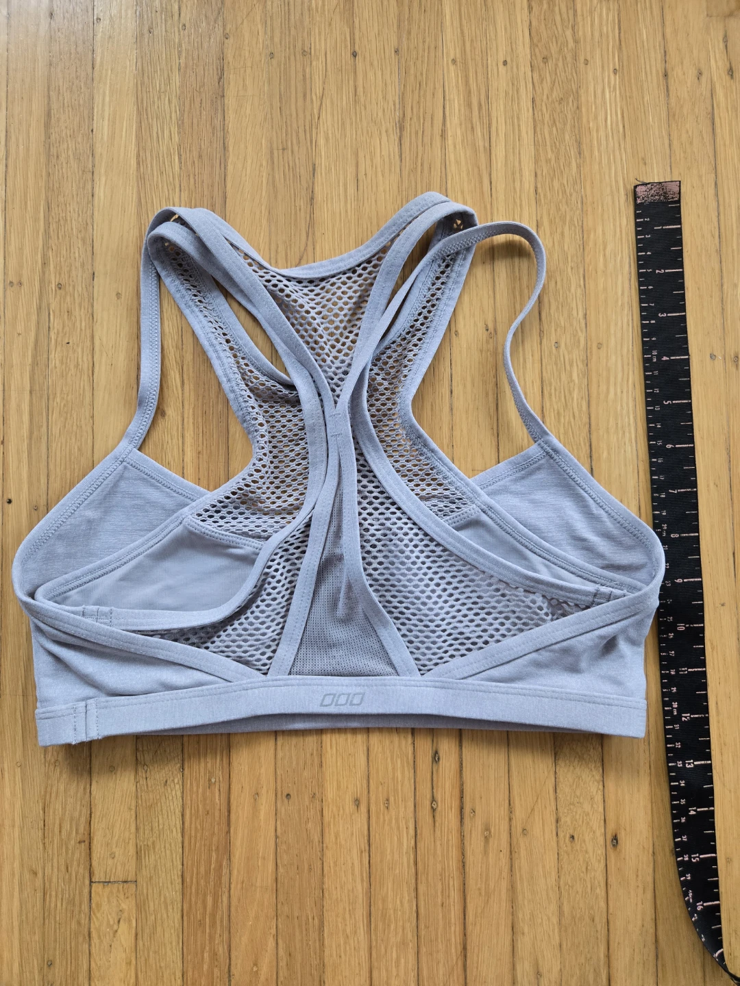 UNIQUELY LORNA JANE Gray Galaxy Hilary Sports Bra Mesh - photo 3