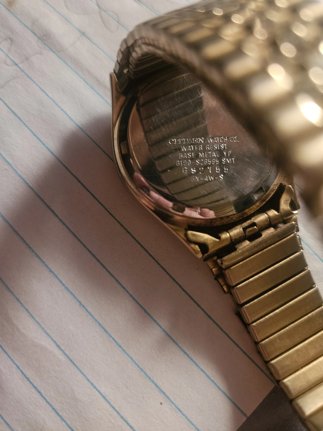 Citizen Gold Tone Watch LIKE NEW WITH BOX - photo 3