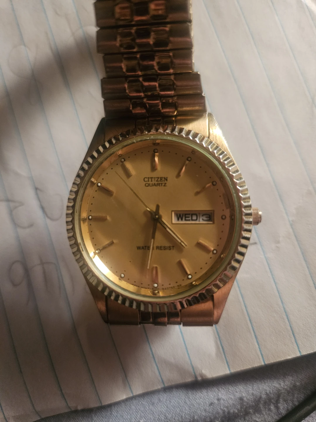 Citizen Gold Tone Watch LIKE NEW WITH BOX - photo 5