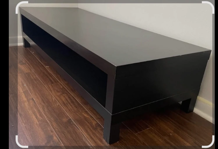Black Entertainment Unit / TV Stand
