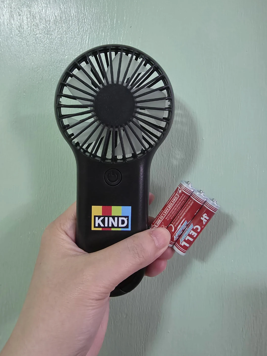 EZ-Breezy Mini Travel Fan with Carabiner Clip