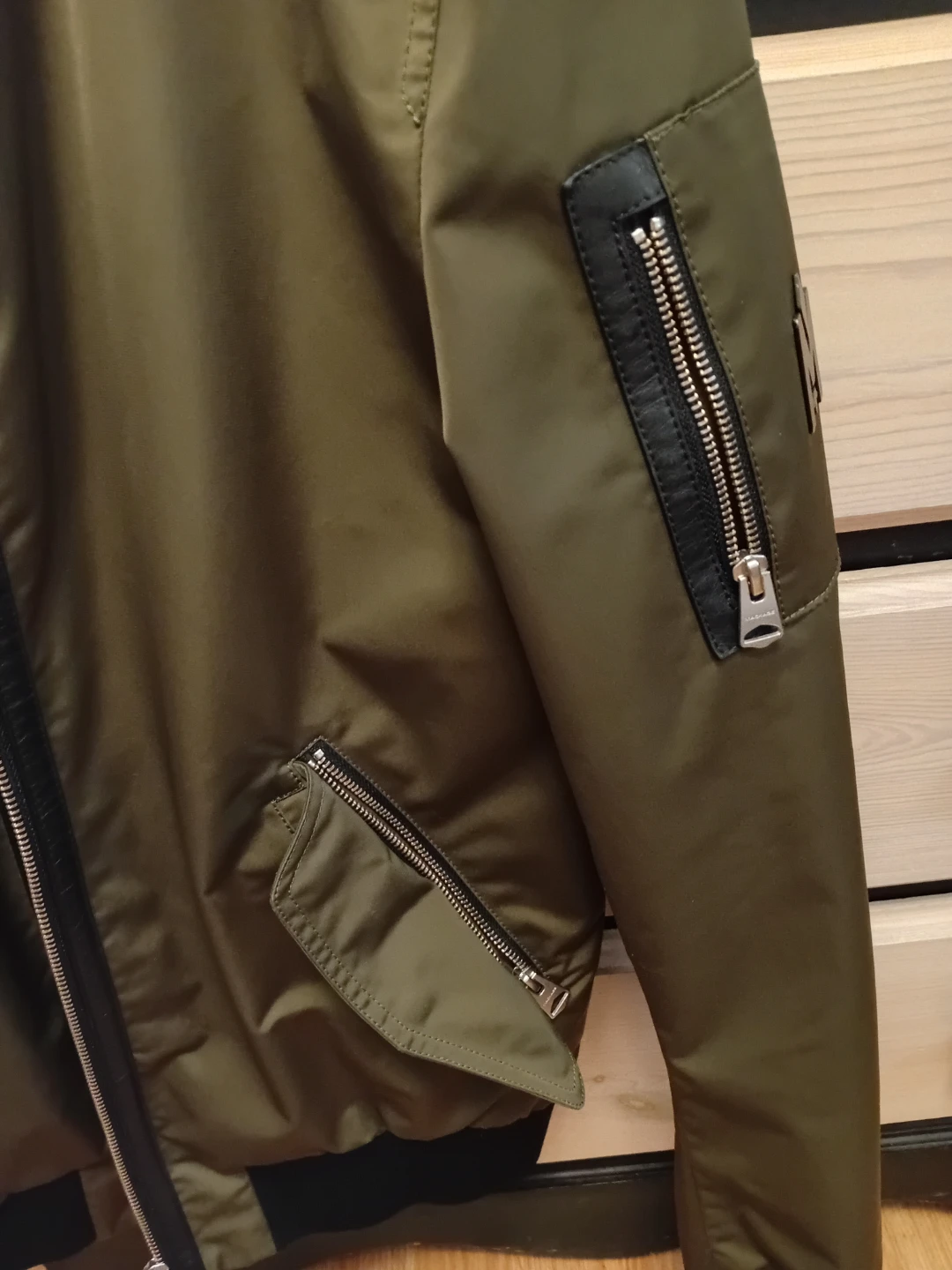 MACKAGE Bomber Jacket - Olive Green - photo 2