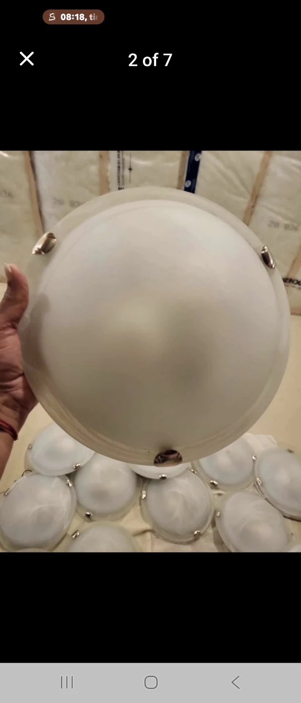 15 Flush Mount Ceiling Lights with LED bulbs - Model A3012-BN - photo 3