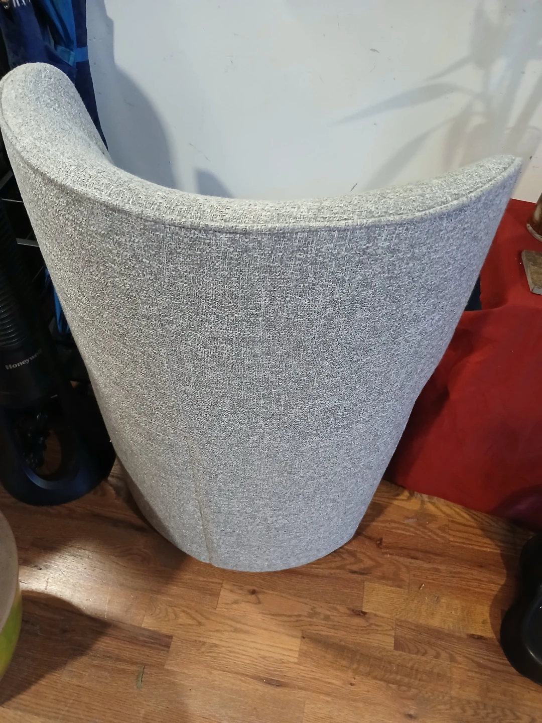 Grey Upholstered Accent Chair - photo 2