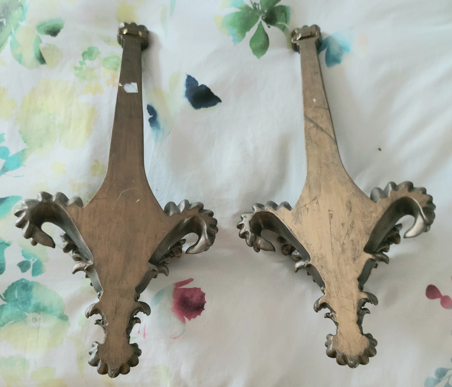Pair of Baroque/Regency Decorative Wall Sconces - photo 2