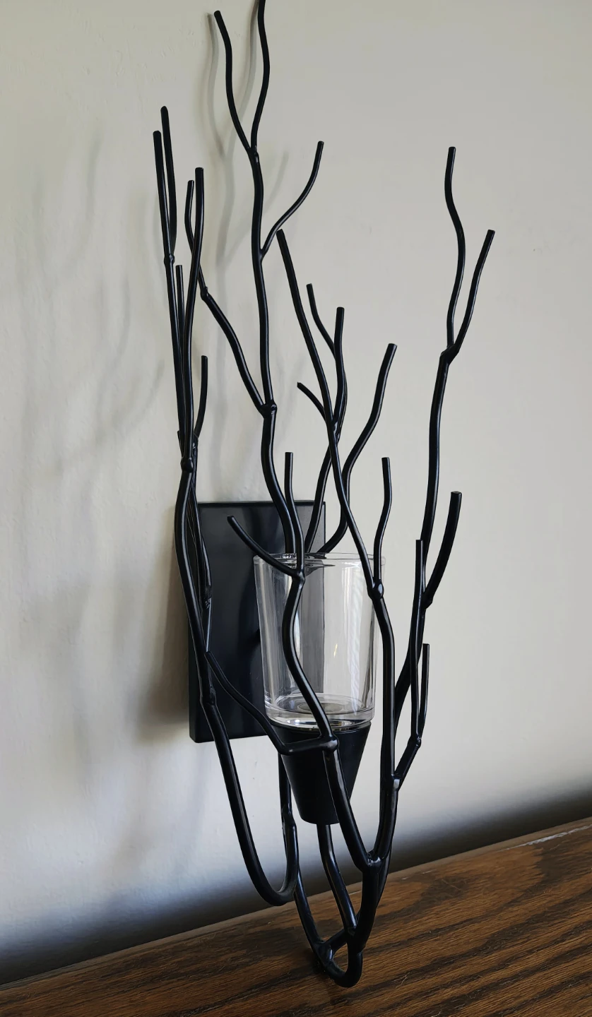 Metal Branch Sconces w/ Peglite Votives - photo 4