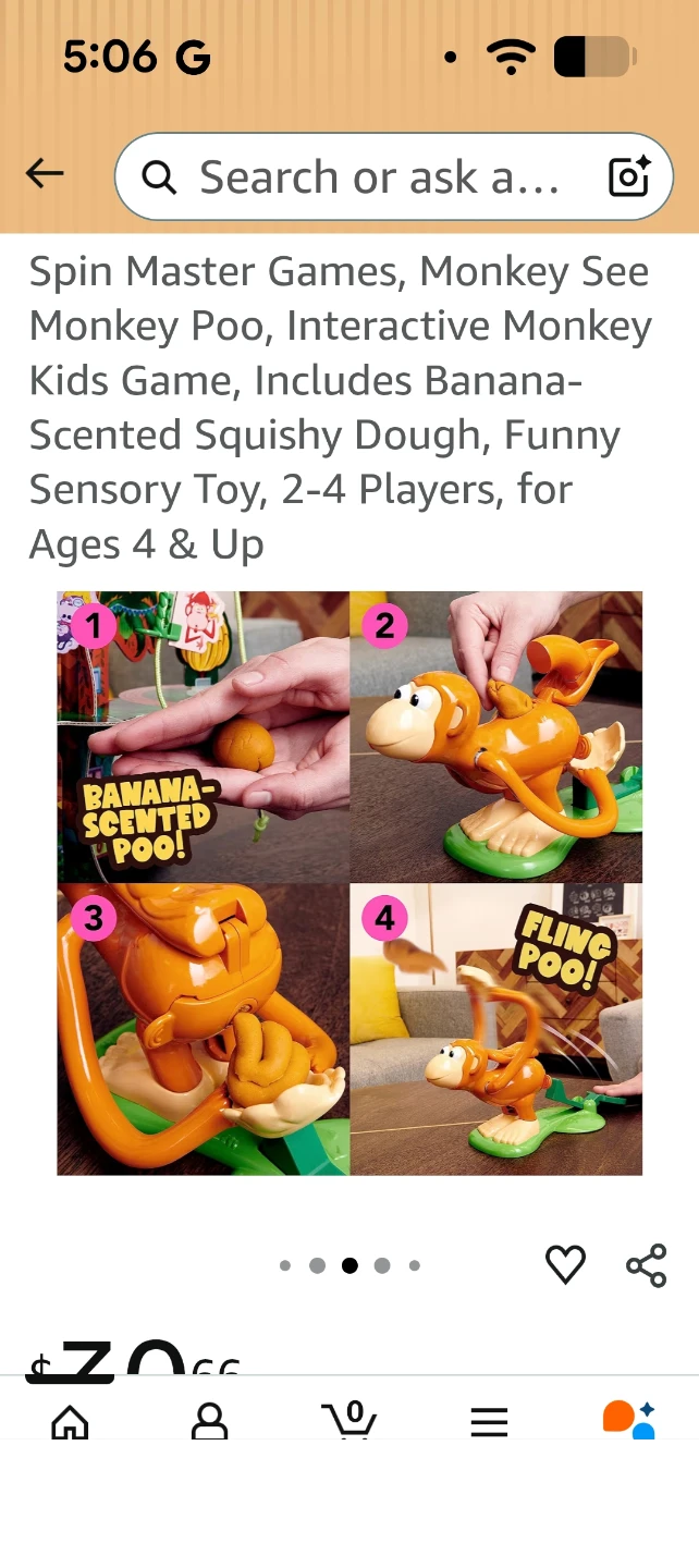 Spin Master Monkey See Monkey Poo Game - photo 2