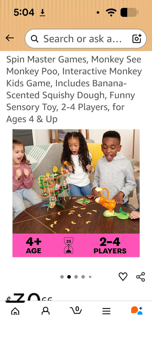 Spin Master Monkey See Monkey Poo Game - photo 3