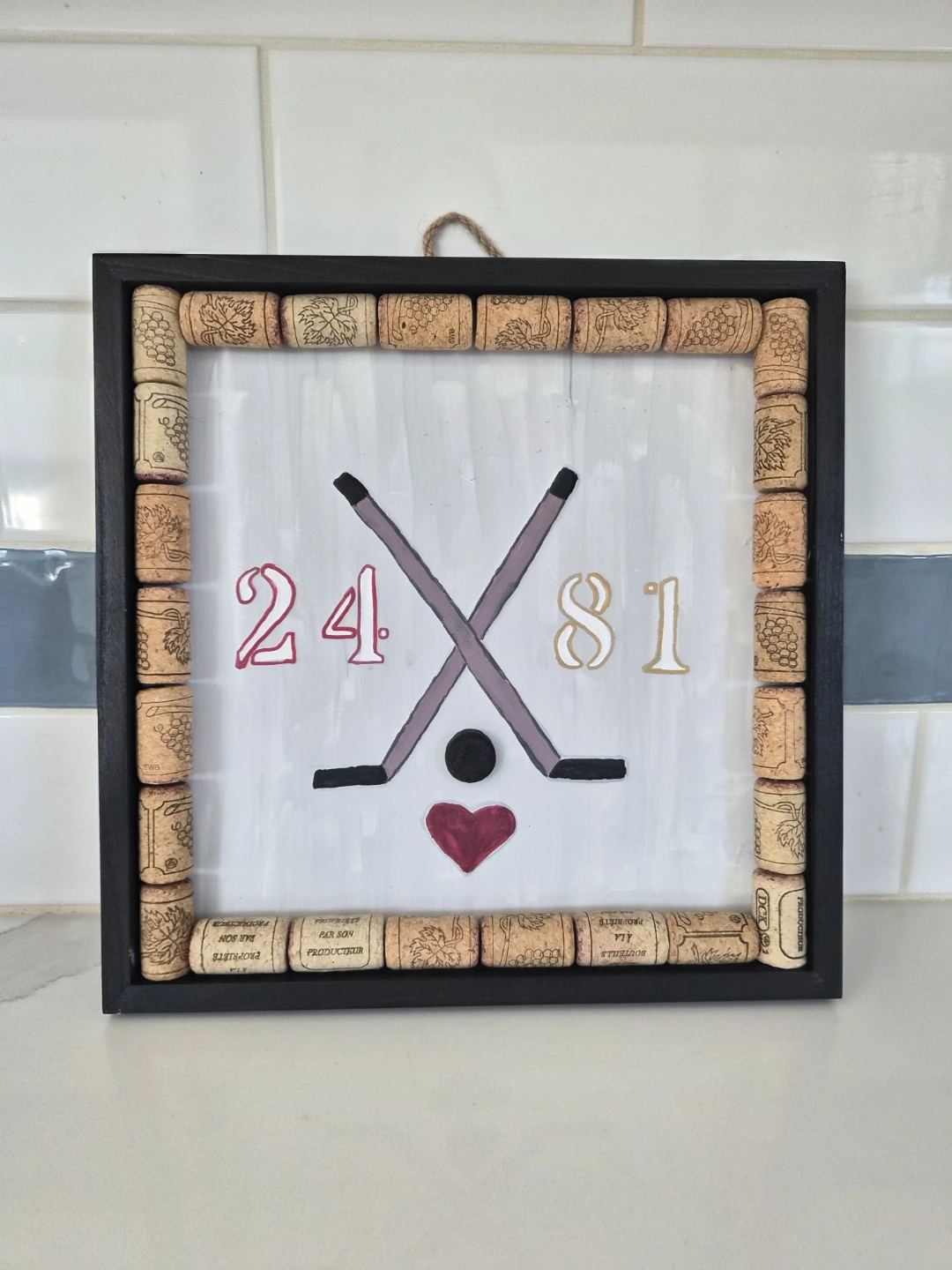 Hockey Wall Art | Heated Rivalry 24 & 81 Inspired