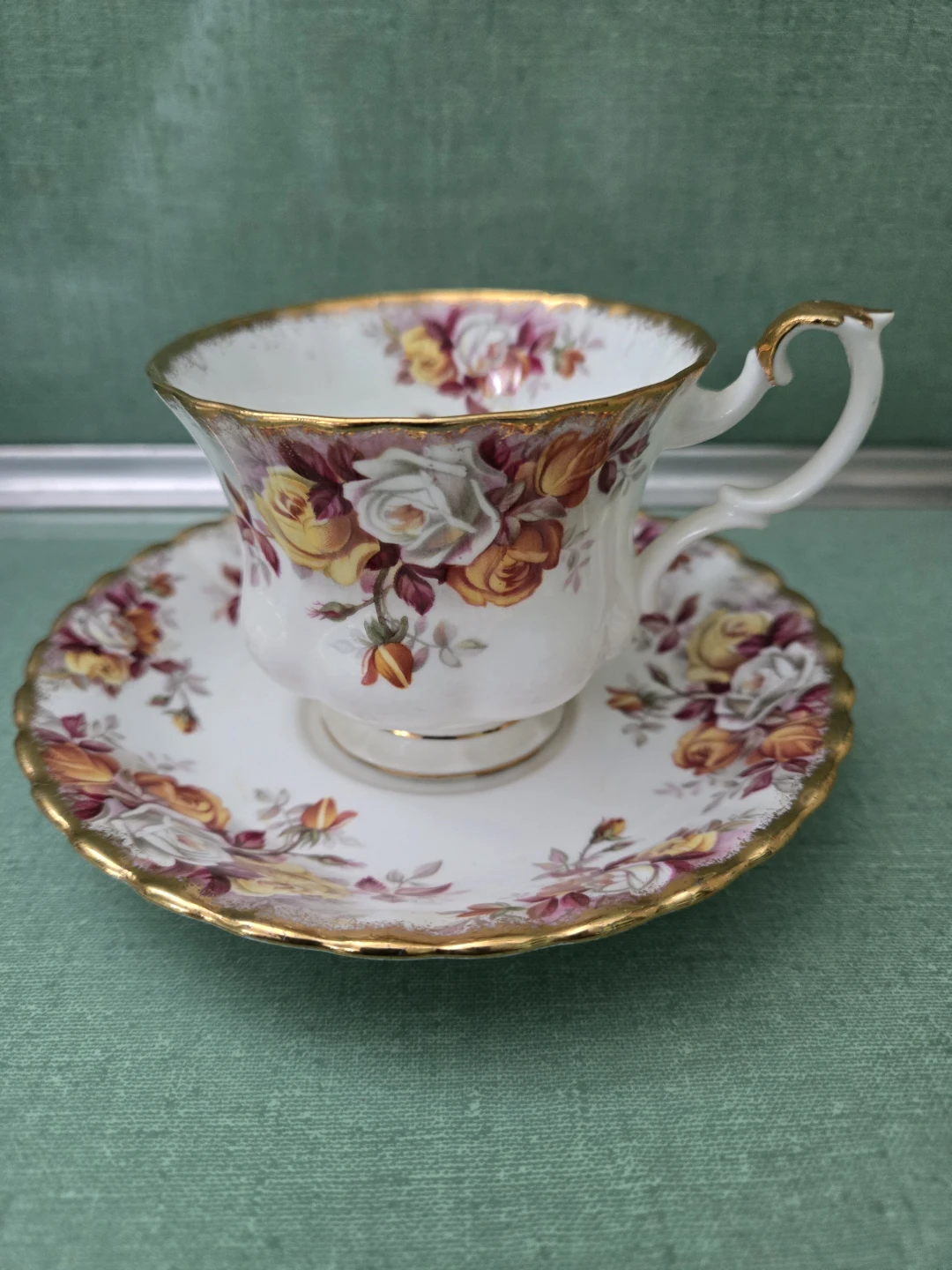Royal Albert Lenora Tea Cup & Saucer