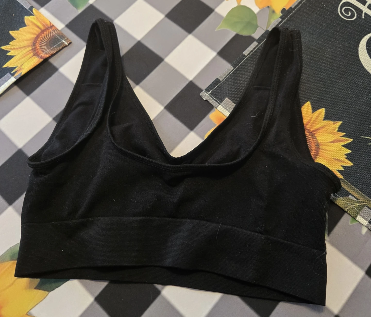 Black Seamless Comfort Bra - photo 2
