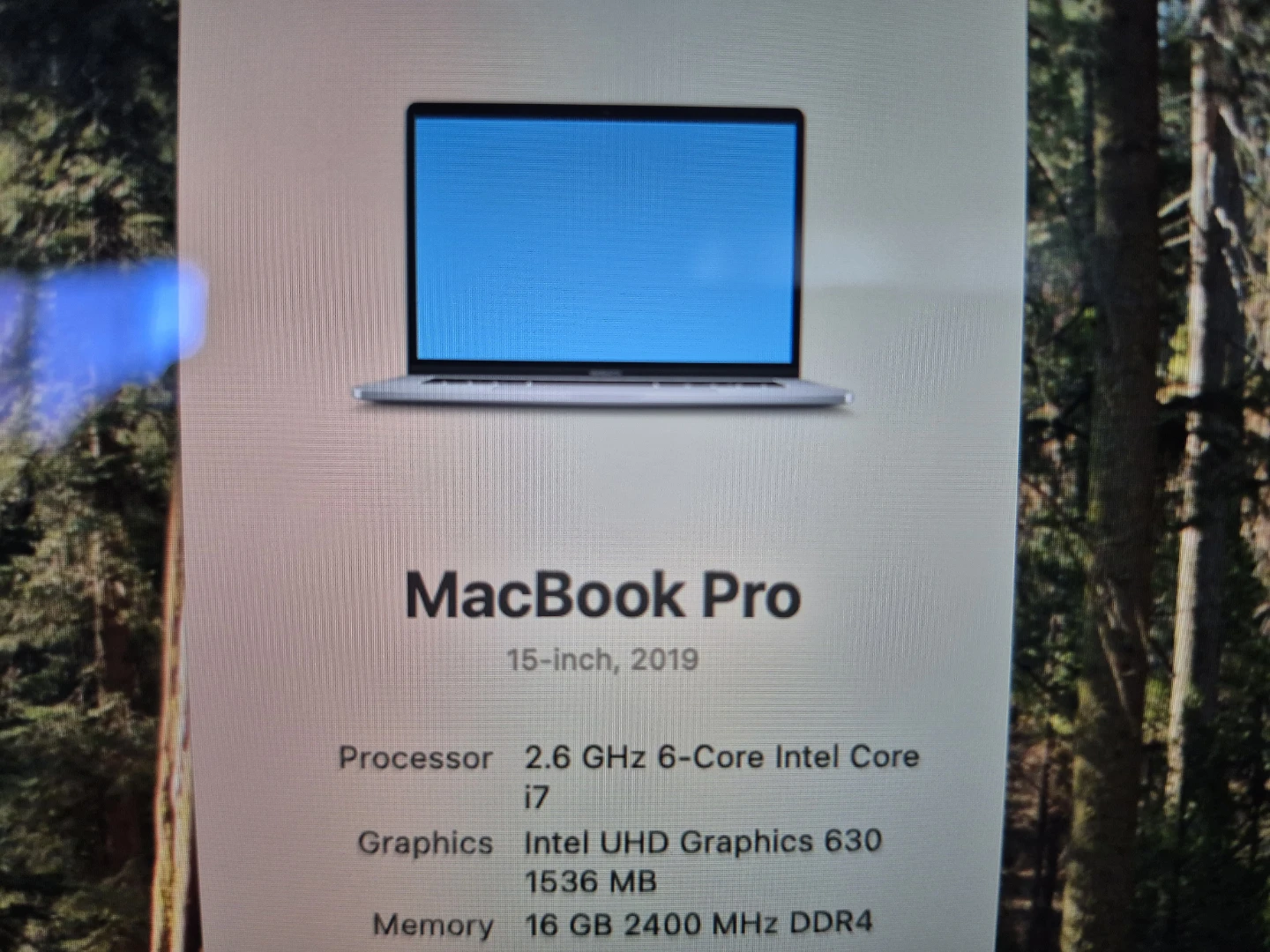 Apple MacBook Pro 15", 2019 i7 16gbram 256gb with touchbar - photo 3