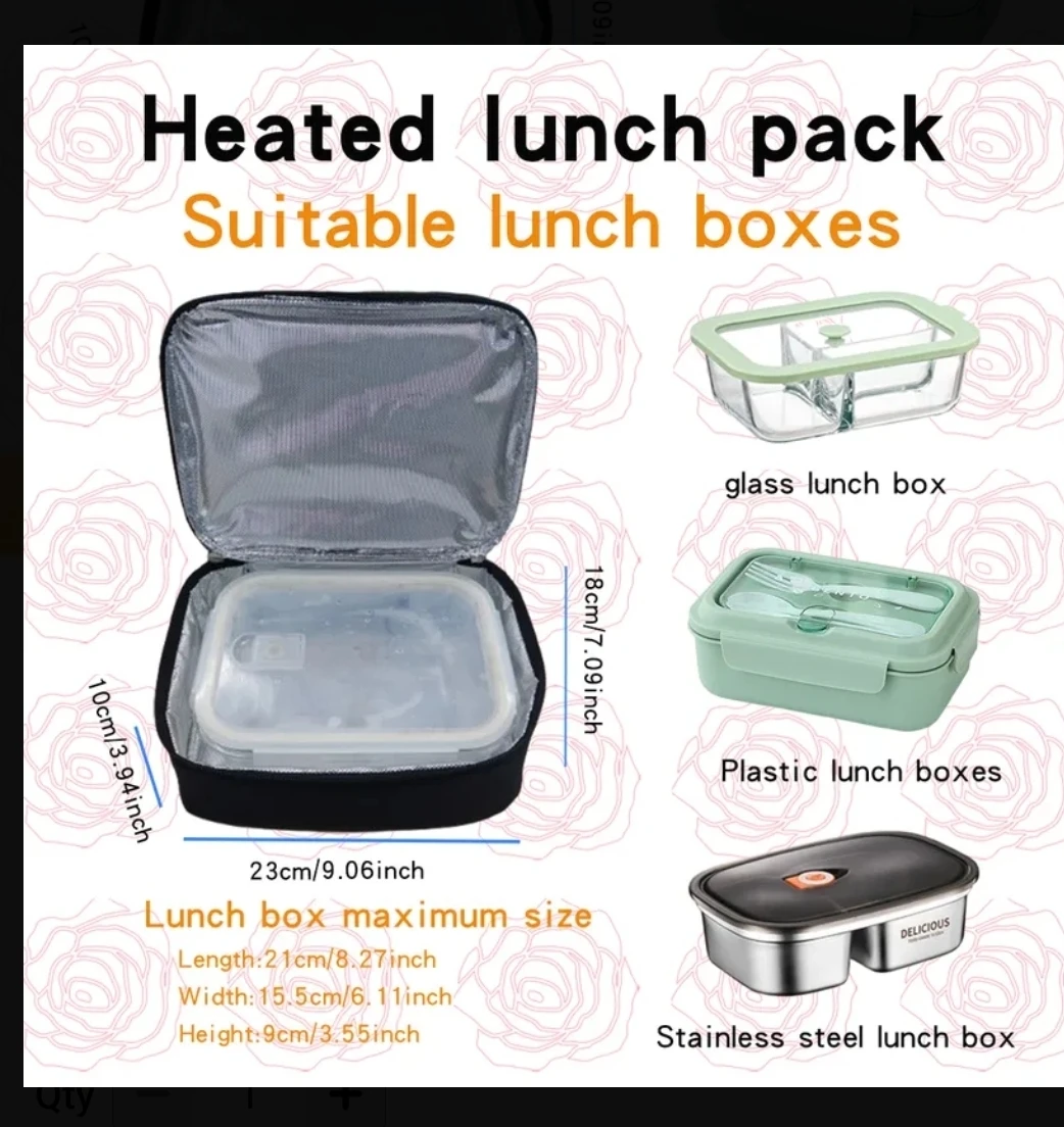 Lunch Box Heater Insulating Bag, Power Bank or USB Charger - photo 2