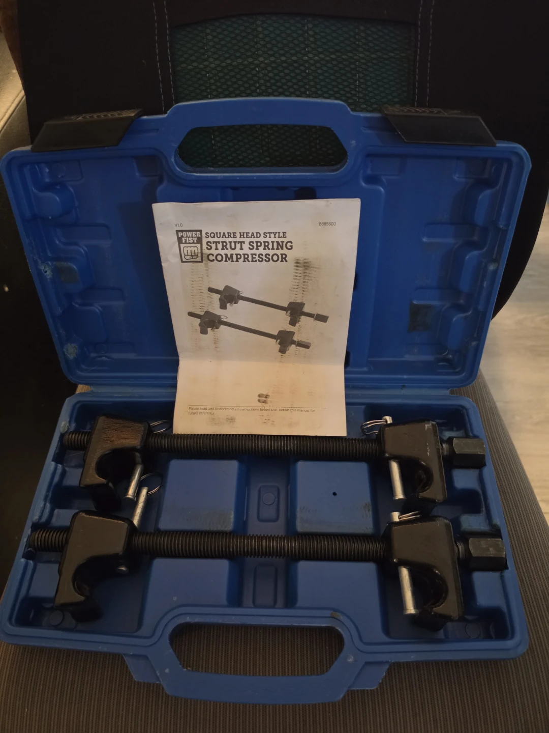 Powerbuilt Square Head Strut Spring Compressor Kit - photo 3