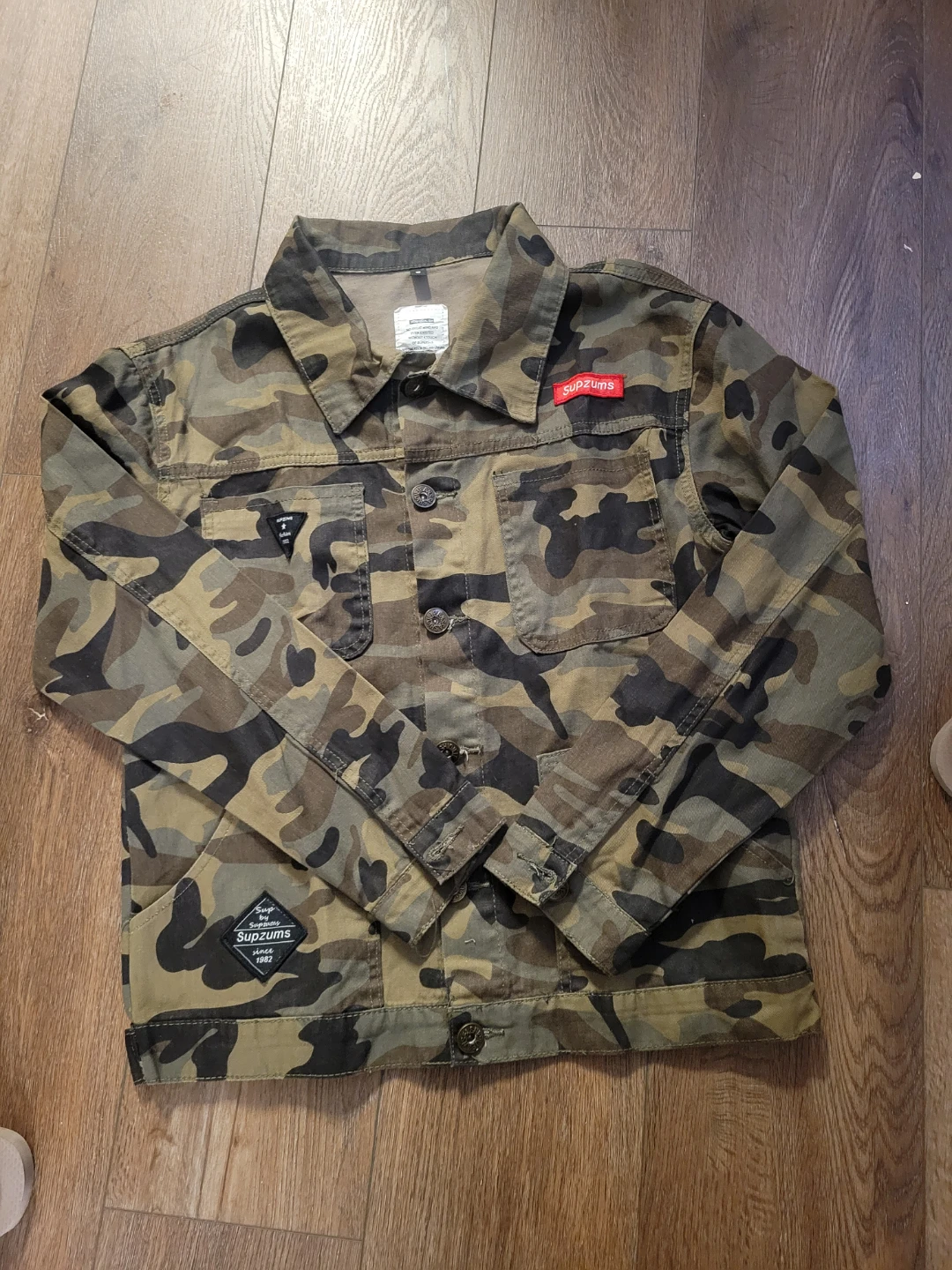 Supzums Camo Denim Jacket