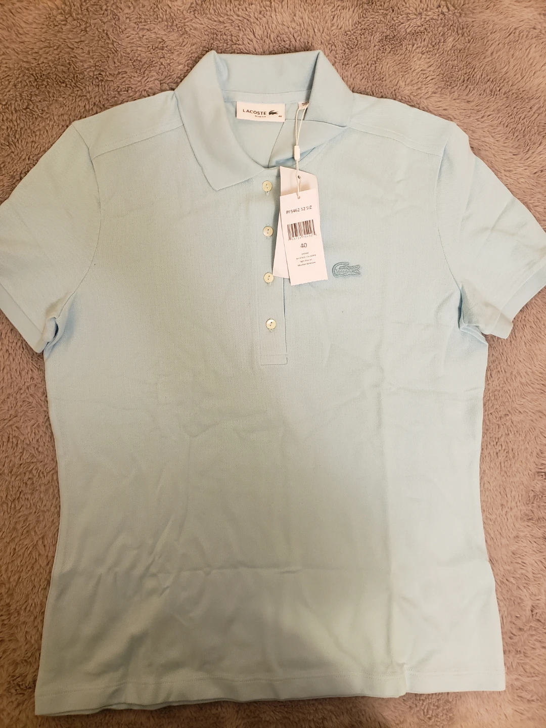 Lacoste Slim Fit Polo Shirt - Light Blue - photo 3