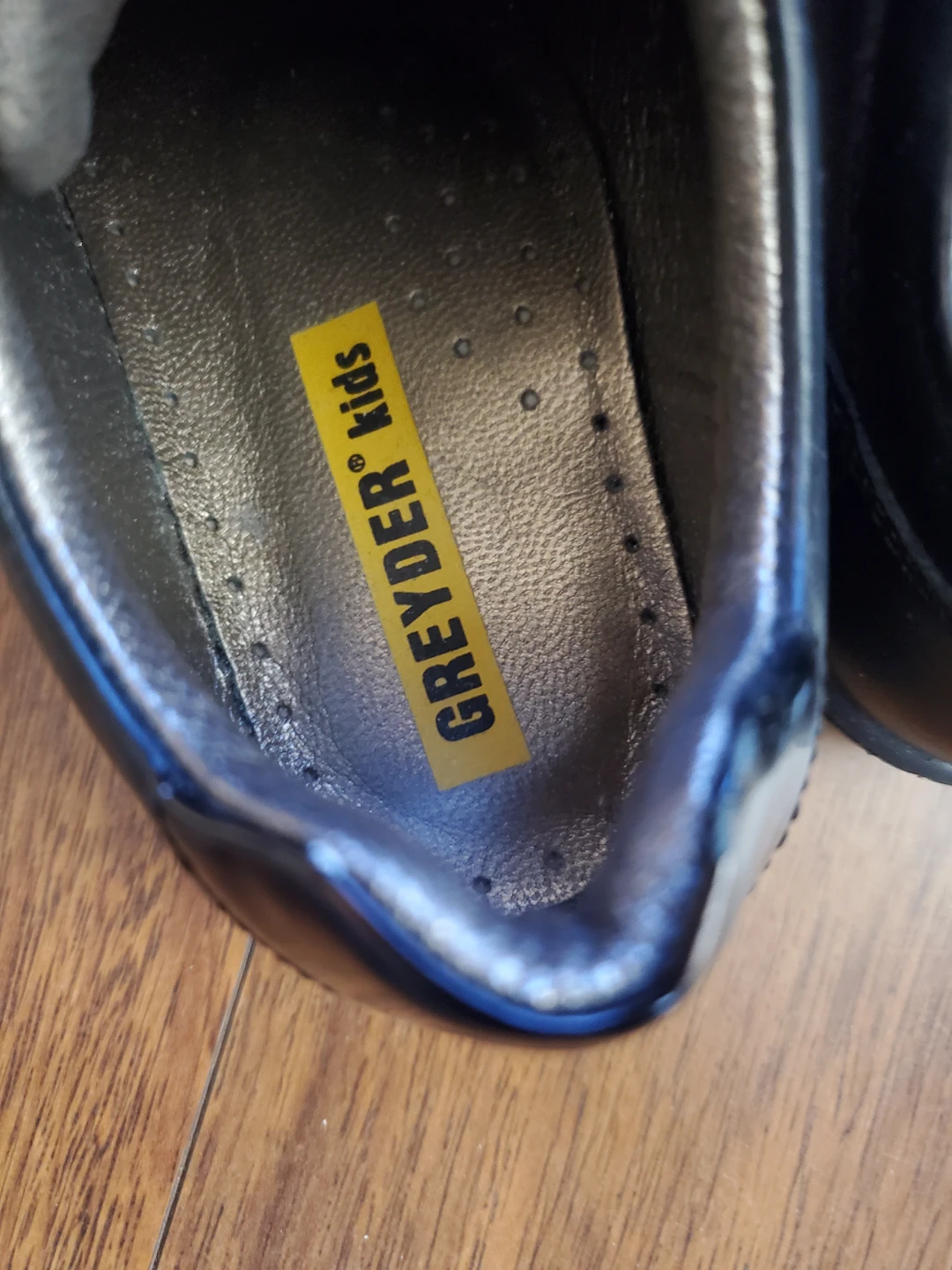 Greyder Kids Black Shoes Size 28 - photo 2