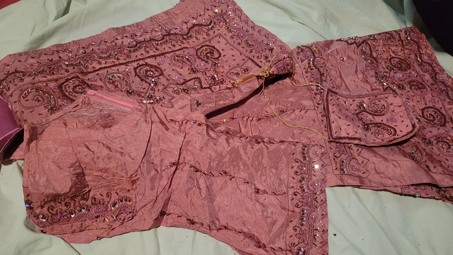 Embellished Women's wedding lehinga