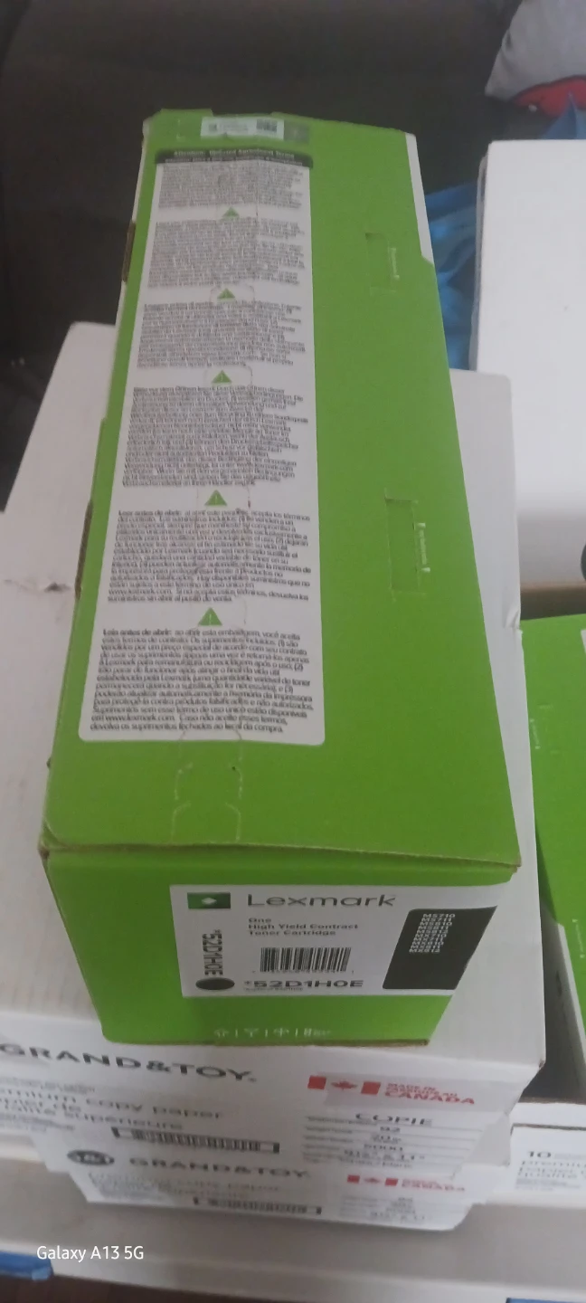 Lexmark 52D1H0E High Yield Toner Cartridge - photo 2