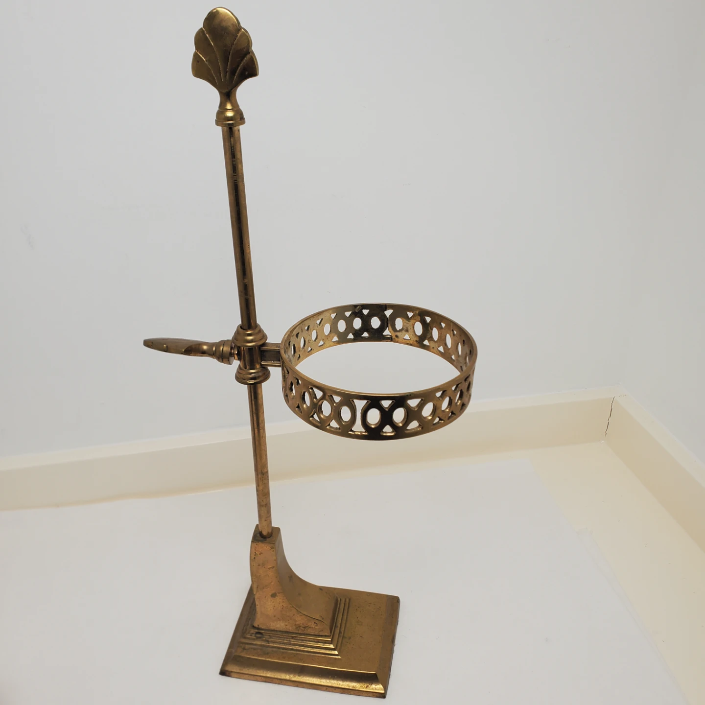 Vintage Brass adjustable Candle Holder 🥕 - photo 2