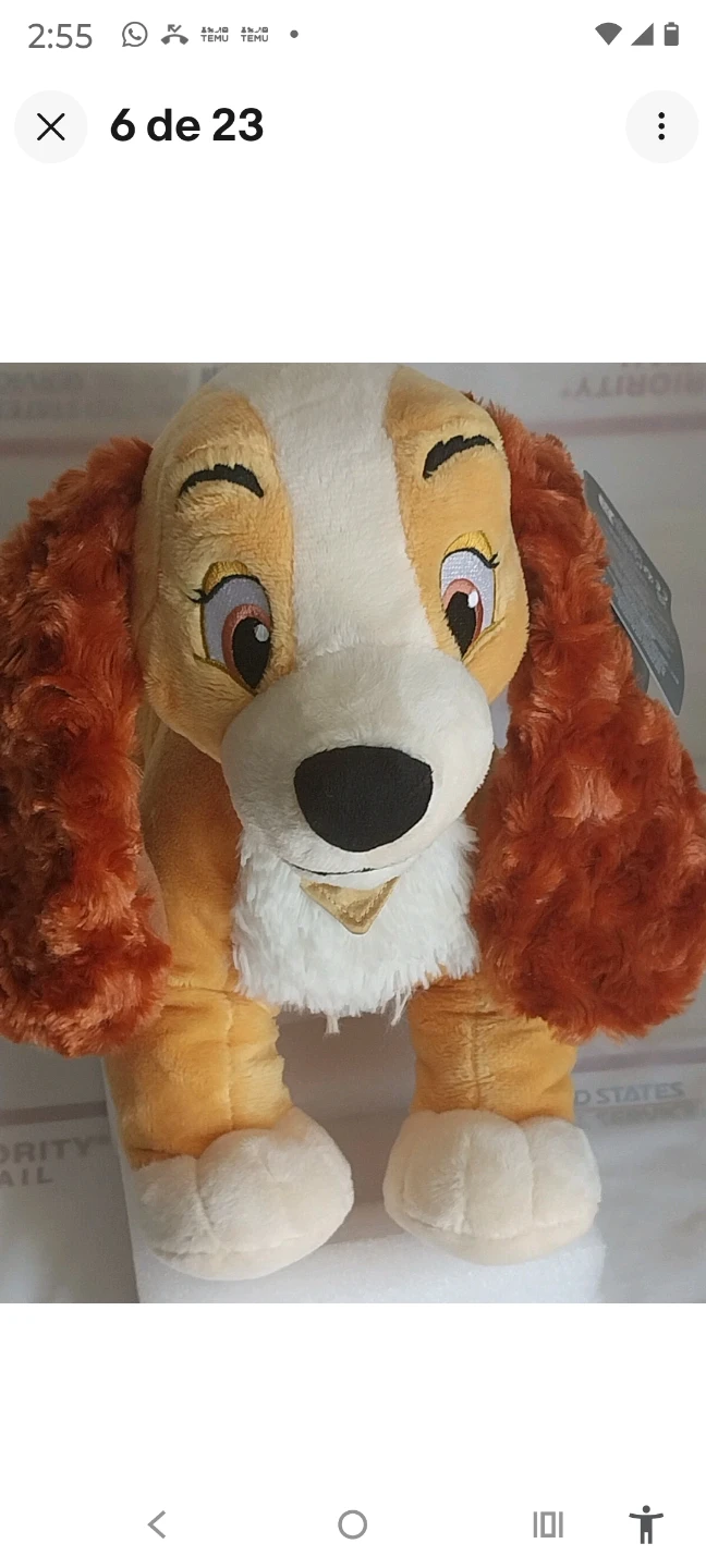 Disney Lady and the Tramp Plush Toy - Lady