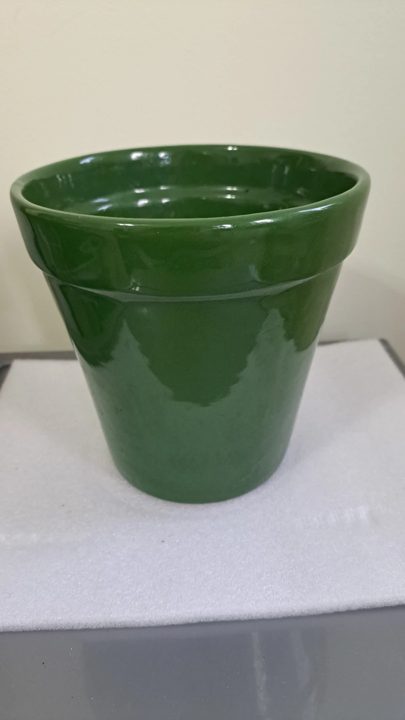 Green Ceramic Pot